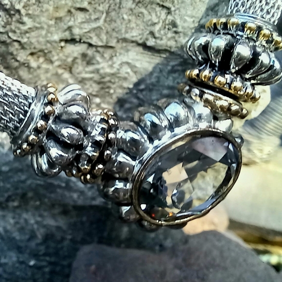 Vintage Joseph Esposito Sterling Silver Rope Choker - Picture 5 of 5